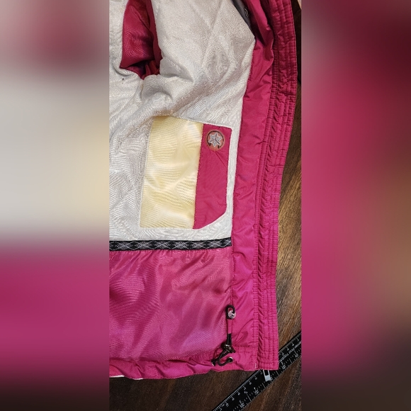 Womens SJB "St. Johns Bay Active  Winter Snow Athletic Jacket Sz Medium Pink C2 - Picture 10 of 11
